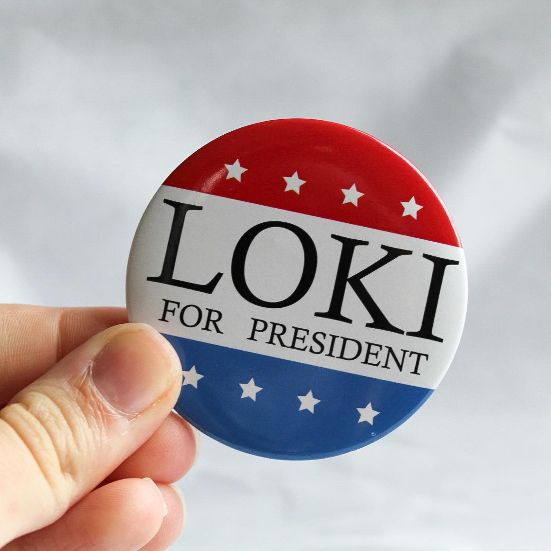 Vote Loki INSPIRED badge