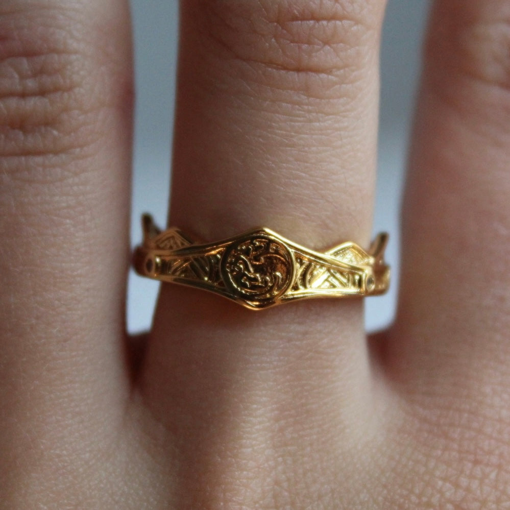 Rhaenyra crown inspired ring (925 sterling silver)