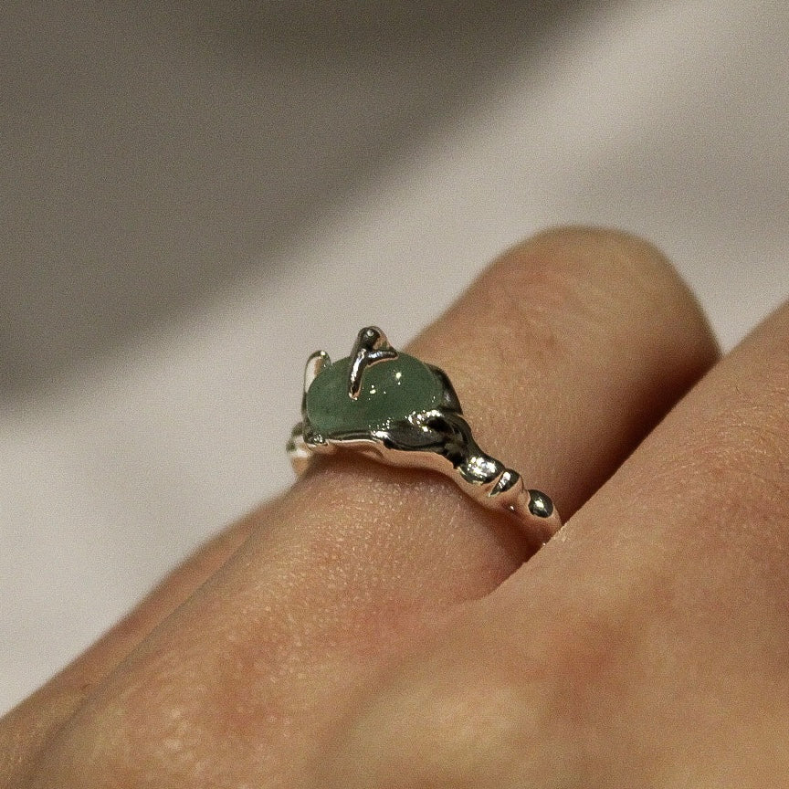 Liquid Jade ring