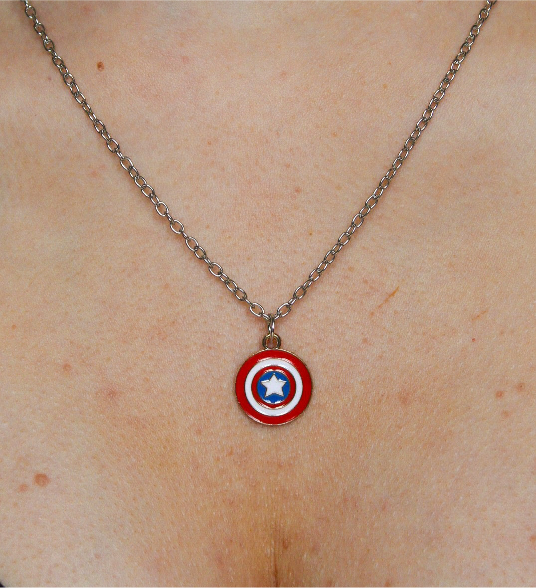 Captain America INSPIRED necklace