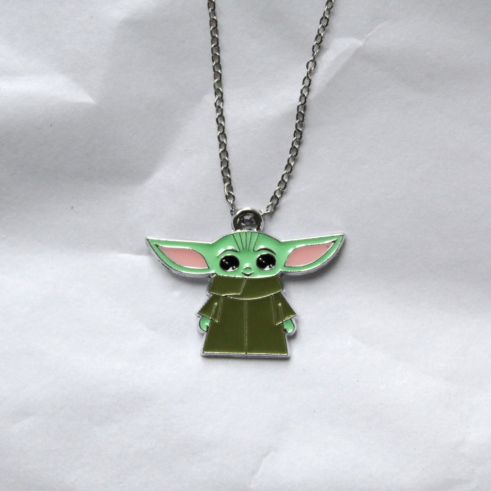 Grogu inspired necklace