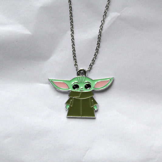 Grogu inspired necklace